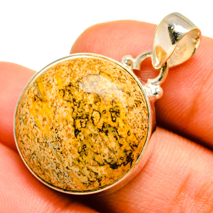 Picture Jasper Pendants handcrafted by Ana Silver Co - PD9871