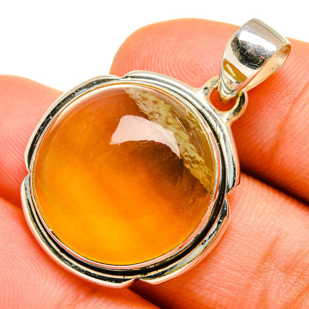 Green Fluorite Pendants handcrafted by Ana Silver Co - PD9873