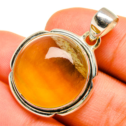 Green Fluorite Pendants handcrafted by Ana Silver Co - PD9873