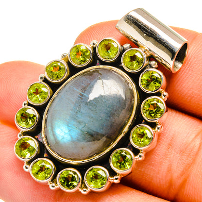 Labradorite Pendants handcrafted by Ana Silver Co - PD9913