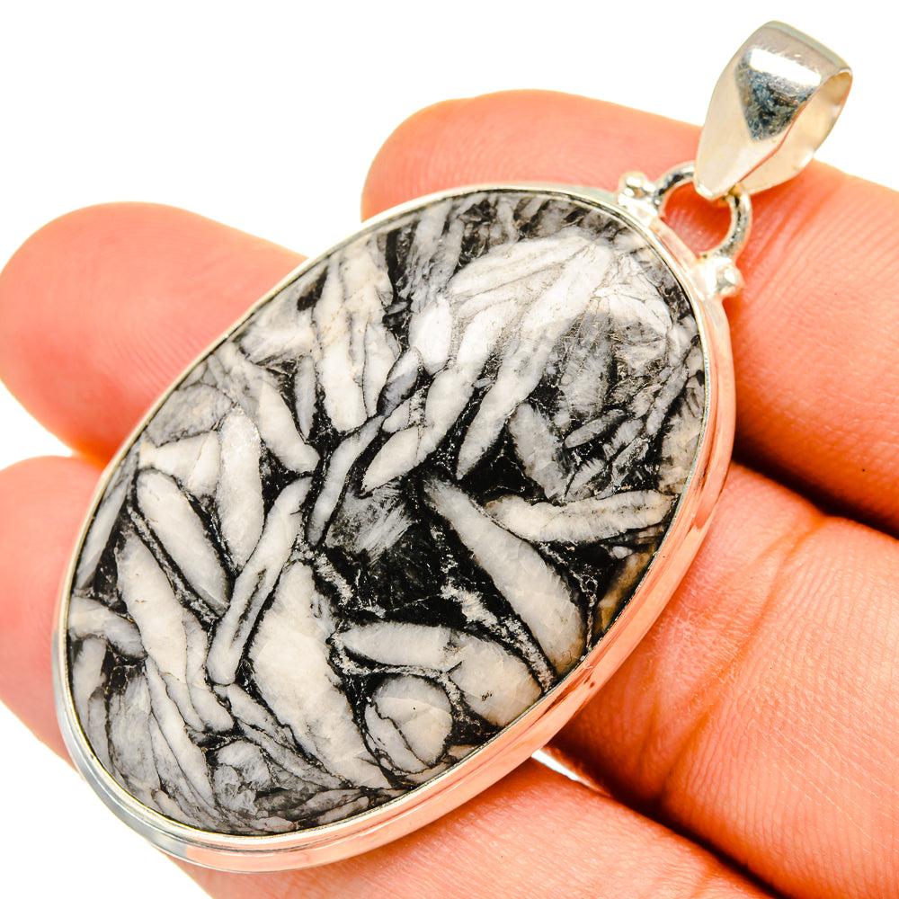 Pinolith Jasper Pendants handcrafted by Ana Silver Co - PD9918