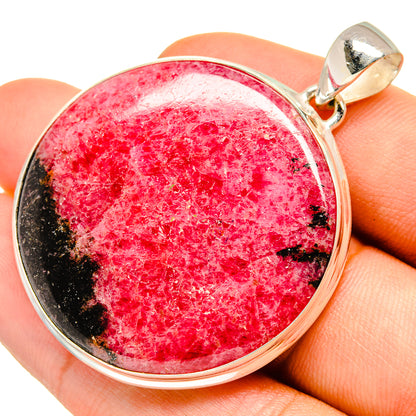 Rhodonite Pendants handcrafted by Ana Silver Co - PD9927