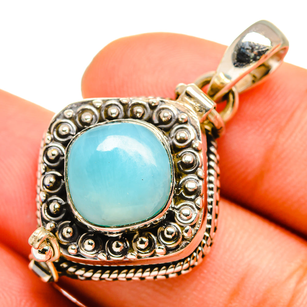 Larimar Pendants handcrafted by Ana Silver Co - PD9934