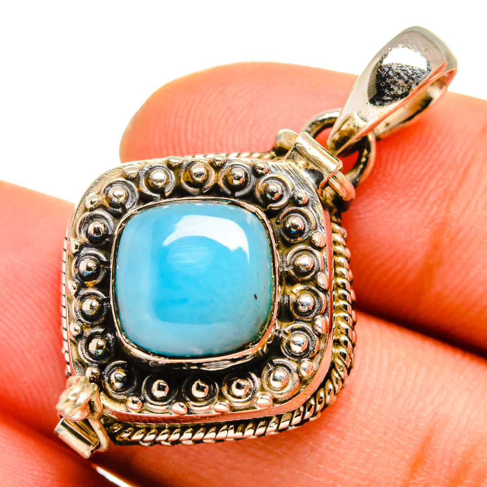 Larimar Pendants handcrafted by Ana Silver Co - PD9935