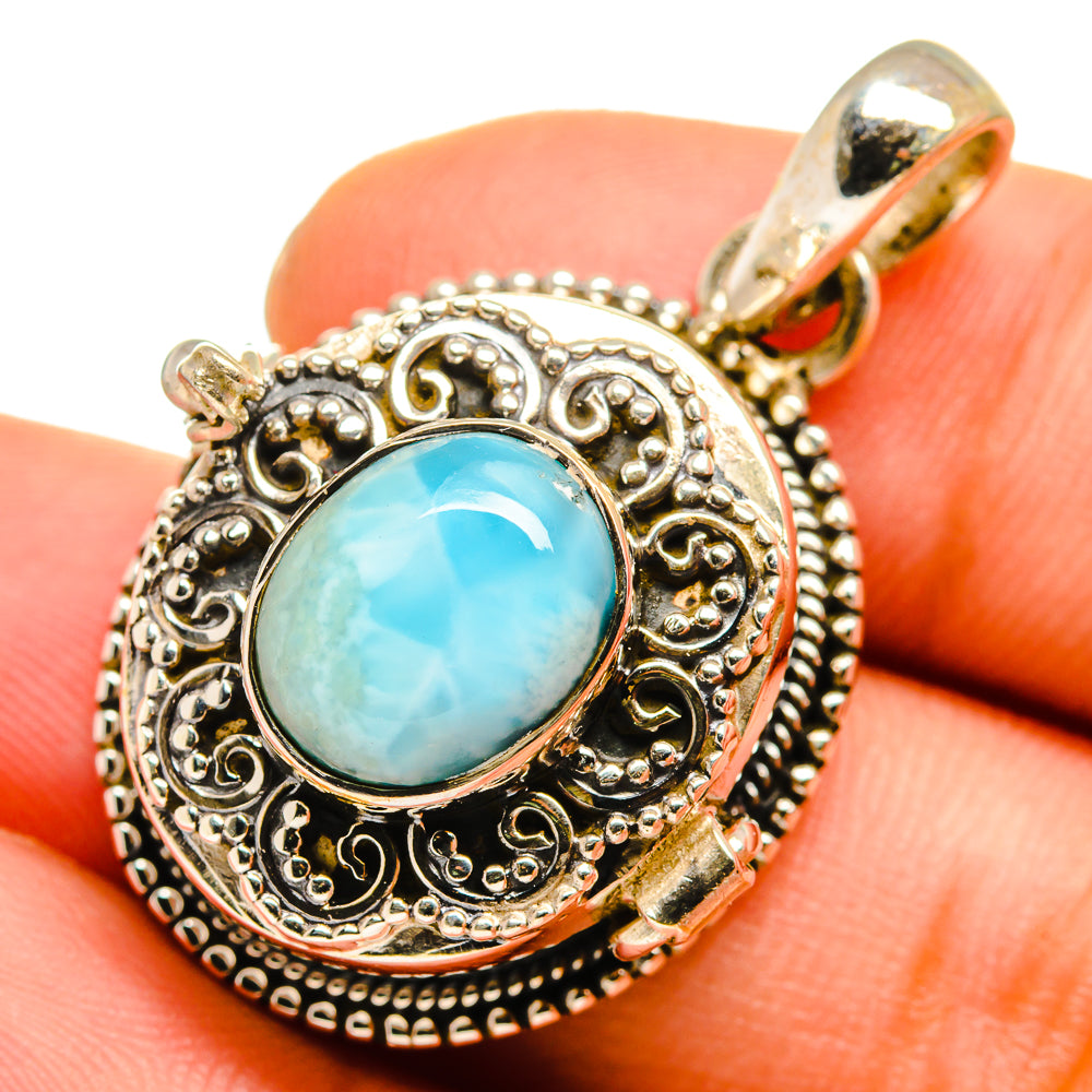 Larimar Pendants handcrafted by Ana Silver Co - PD9937