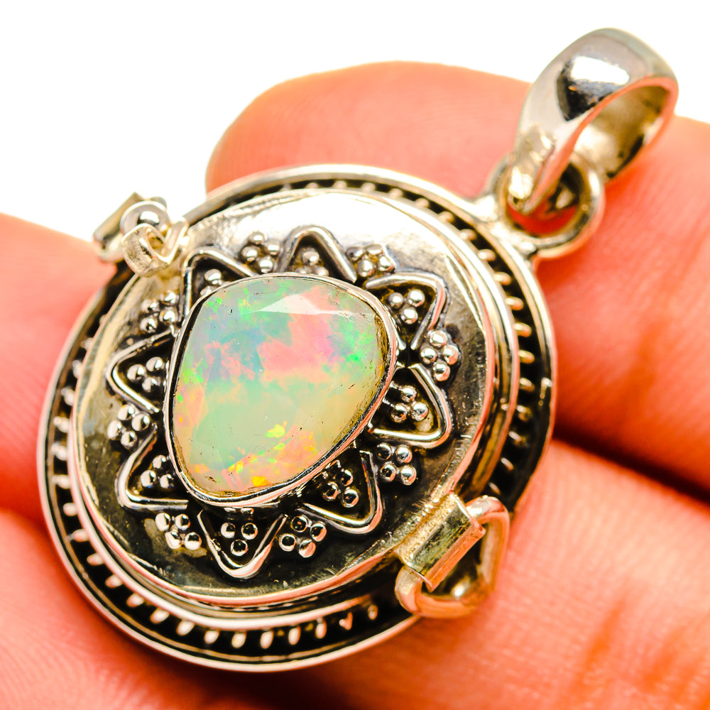 Ethiopian Opal Pendants handcrafted by Ana Silver Co - PD9939