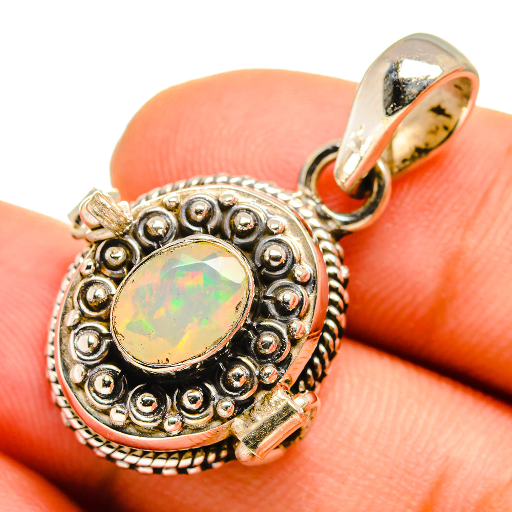 Ethiopian Opal Pendants handcrafted by Ana Silver Co - PD9940