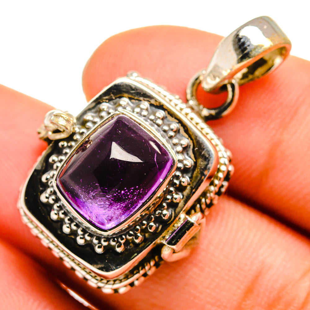 Amethyst Pendants handcrafted by Ana Silver Co - PD9947