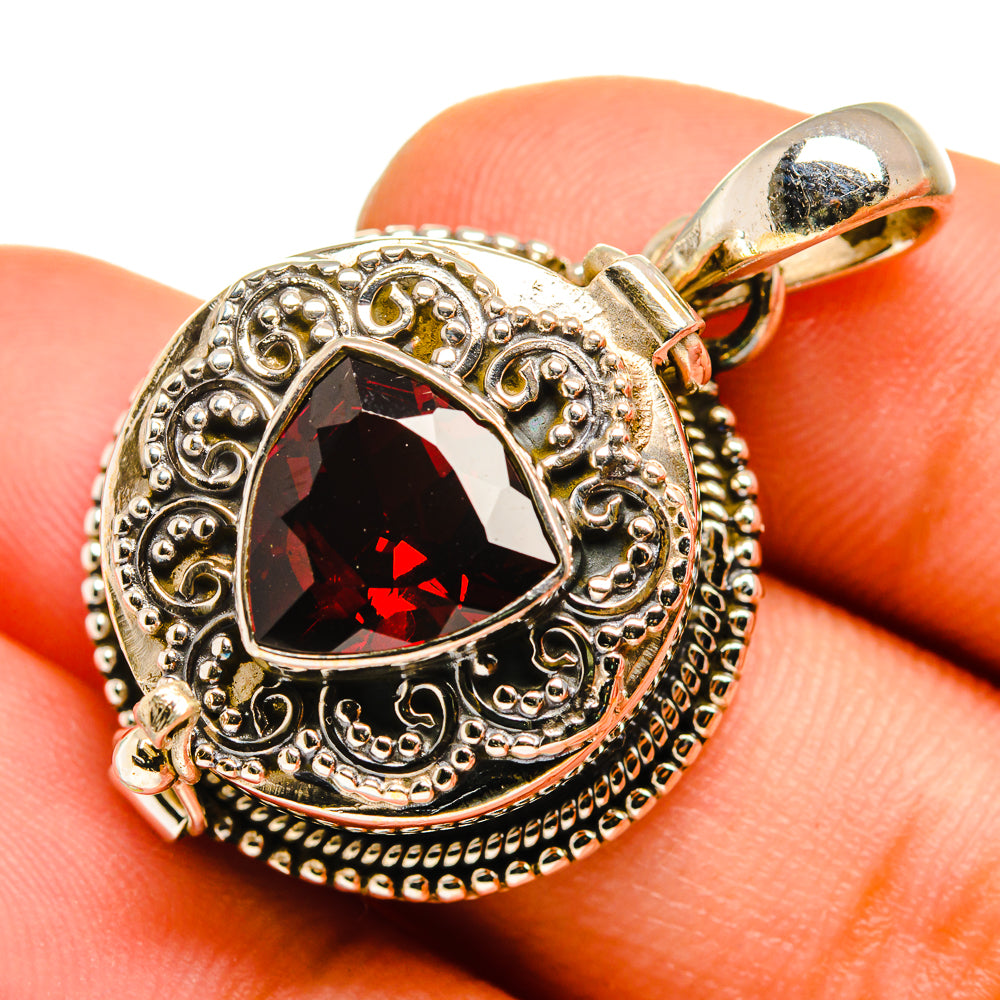 Garnet Pendants handcrafted by Ana Silver Co - PD9949