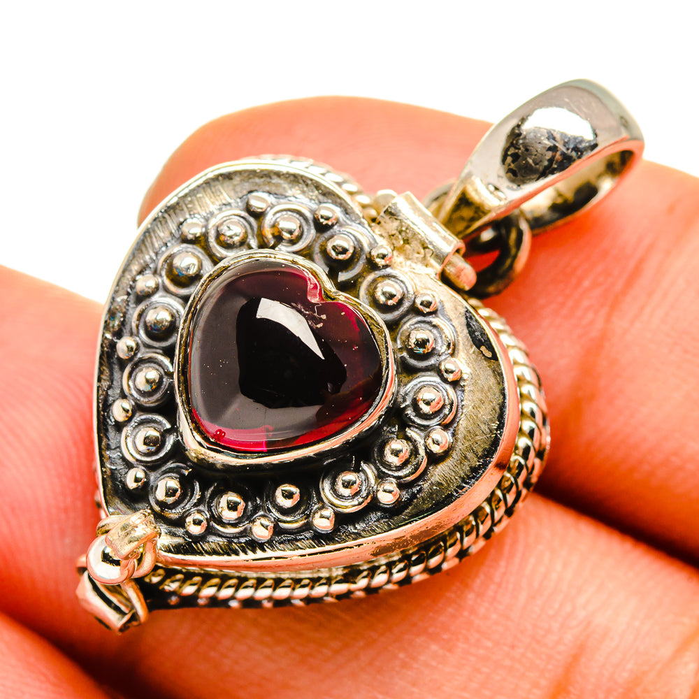 Garnet Pendants handcrafted by Ana Silver Co - PD9950