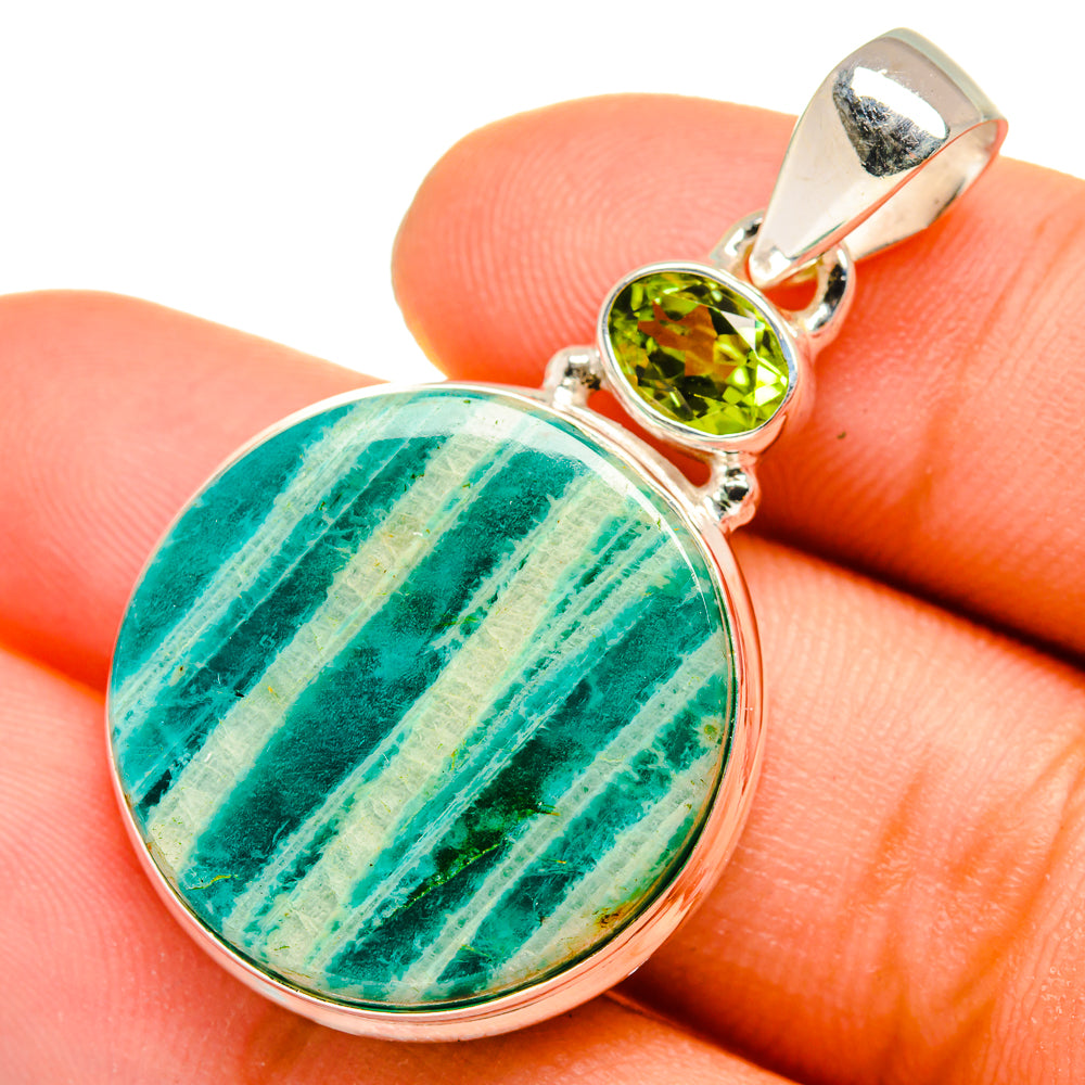 Amazonite Pendants handcrafted by Ana Silver Co - PD9952