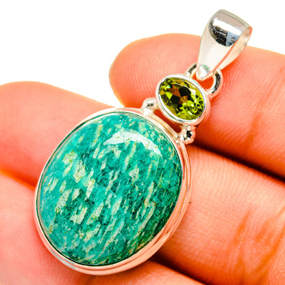 Amazonite Pendants handcrafted by Ana Silver Co - PD9955