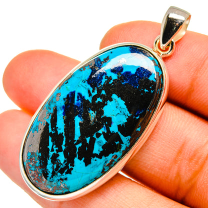 Shattuckite Pendants handcrafted by Ana Silver Co - PD9958