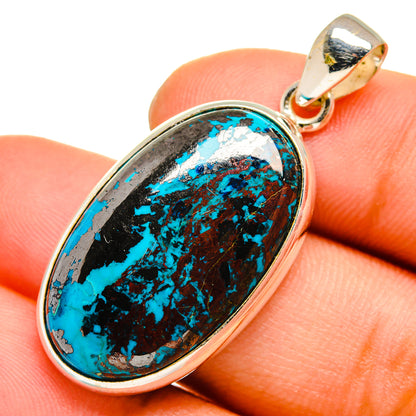 Shattuckite Pendants handcrafted by Ana Silver Co - PD9959