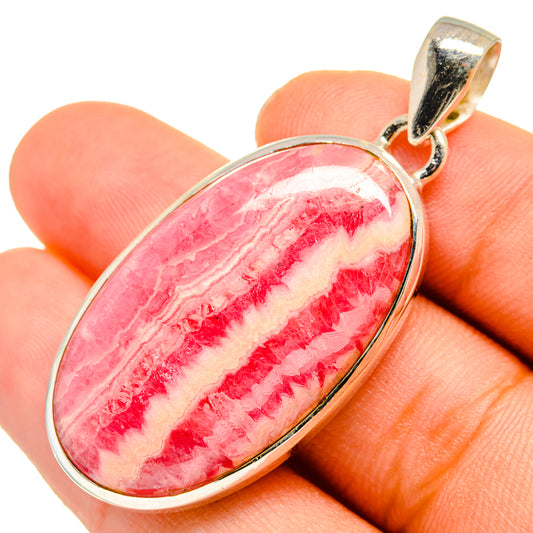 Rhodochrosite Pendants handcrafted by Ana Silver Co - PD9975
