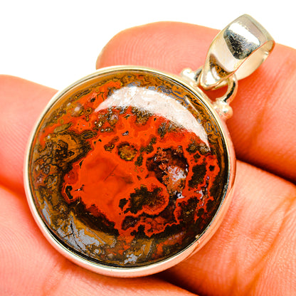Moroccan Agate Pendants handcrafted by Ana Silver Co - PD9984