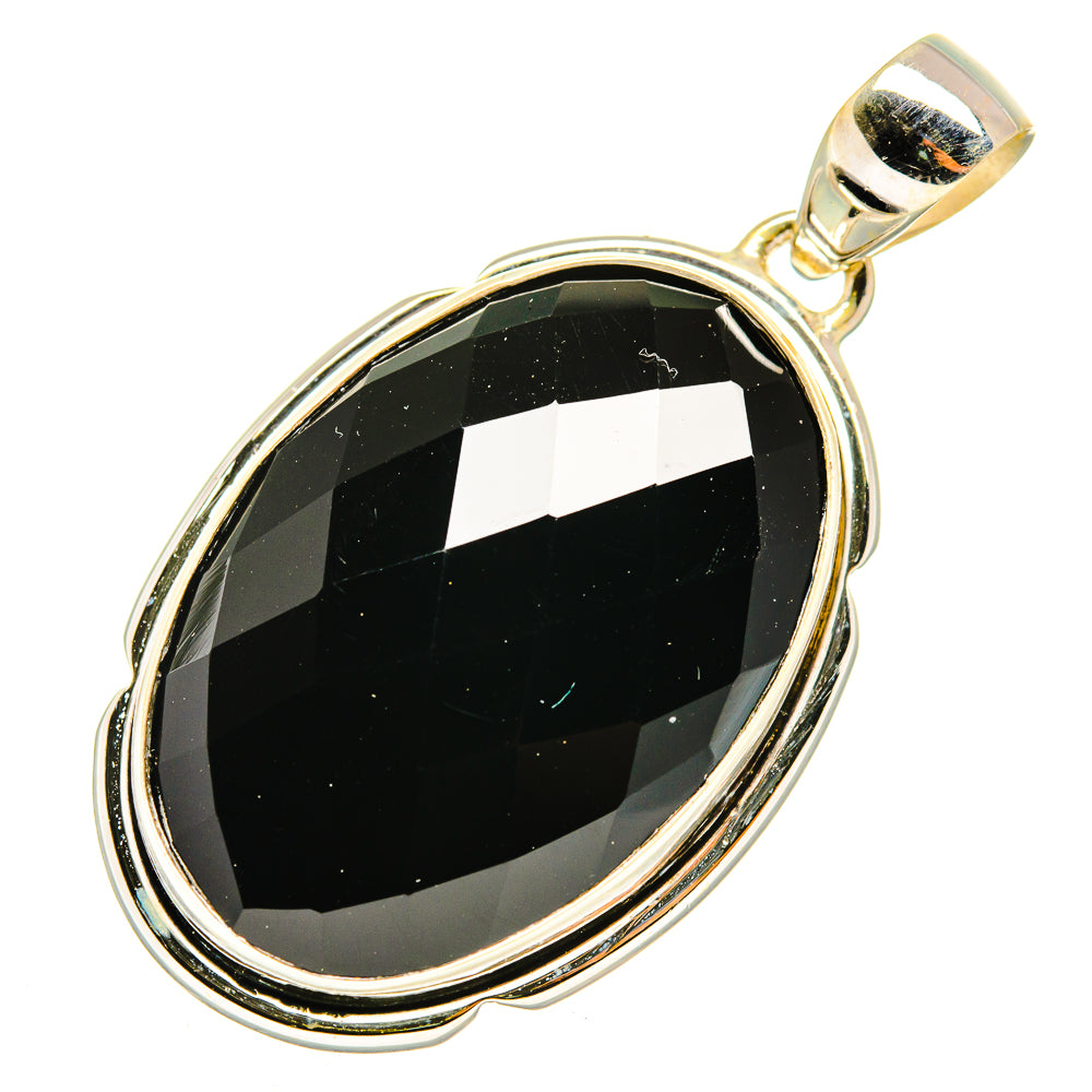 Black Onyx Pendants handcrafted by Ana Silver Co - PD10013