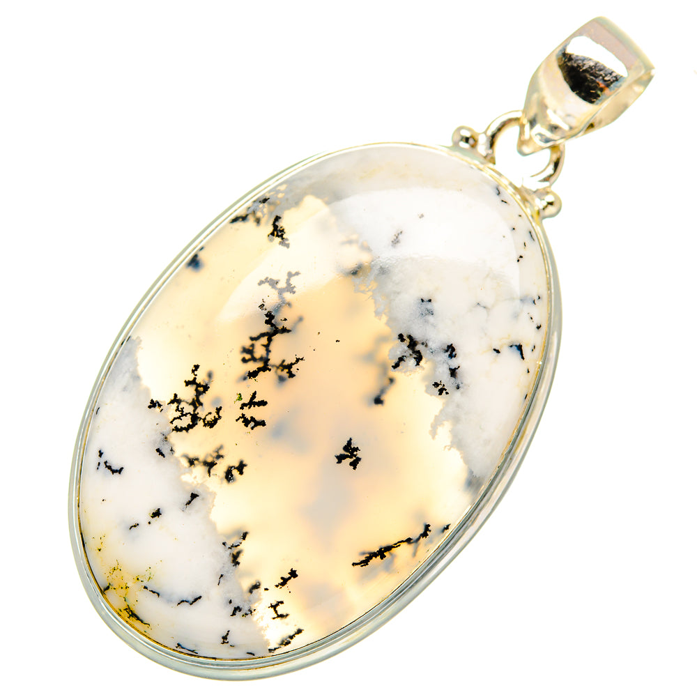 Dendritic Opal Pendants handcrafted by Ana Silver Co - PD10016