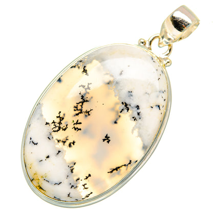 Dendritic Opal Pendants handcrafted by Ana Silver Co - PD10016