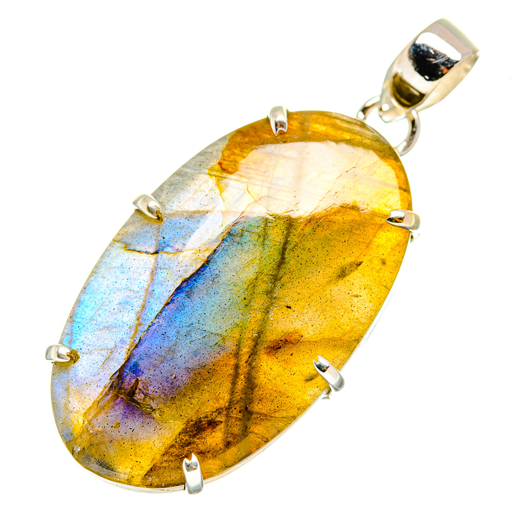 Labradorite Pendants handcrafted by Ana Silver Co - PD10026