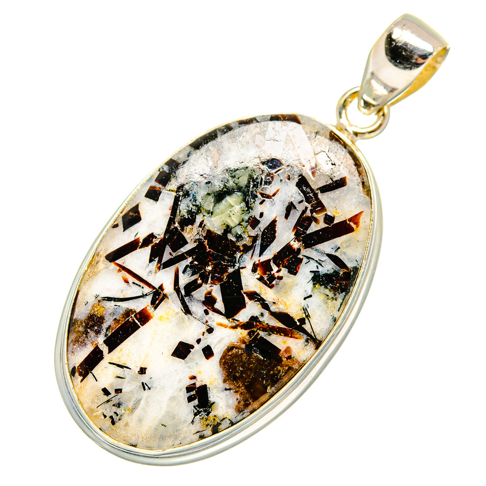 Astrophyllite Pendants handcrafted by Ana Silver Co - PD10033