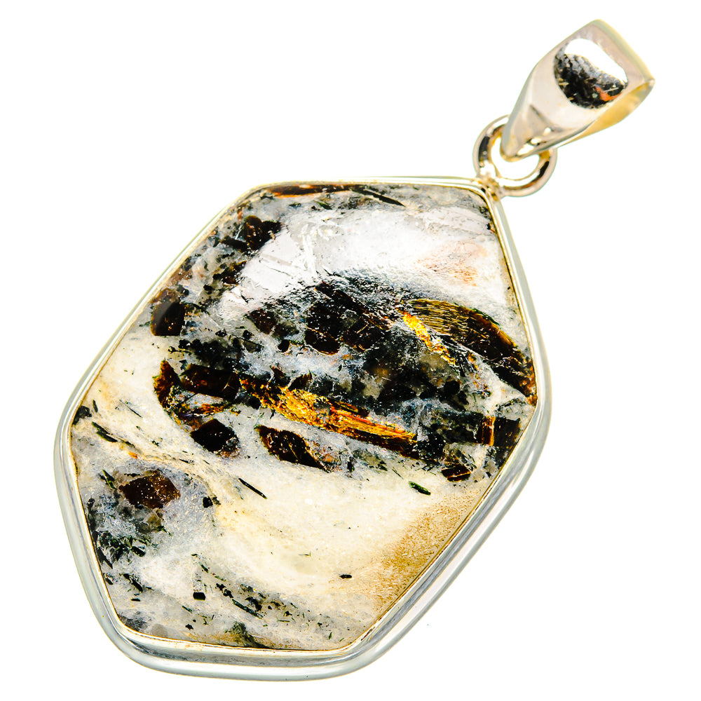 Astrophyllite Pendants handcrafted by Ana Silver Co - PD10035