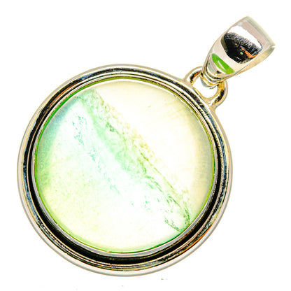 Green Fluorite Pendants handcrafted by Ana Silver Co - PD10072