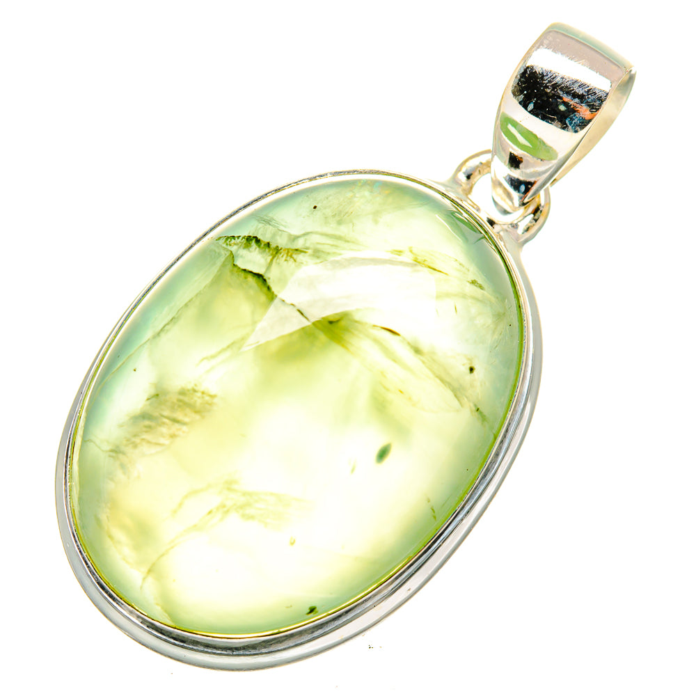 Prehnite Pendants handcrafted by Ana Silver Co - PD10078