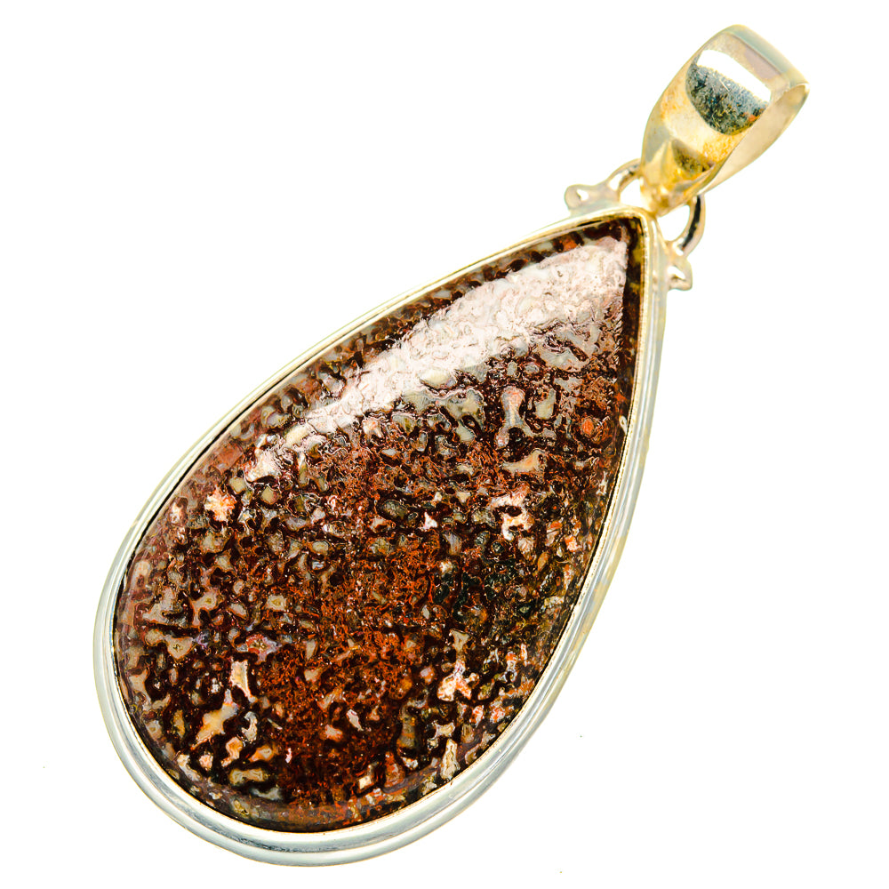 Dinosaur Bone Pendants handcrafted by Ana Silver Co - PD10088