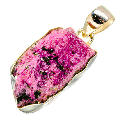 Ruby Fuchsite Pendants handcrafted by Ana Silver Co - PD10095