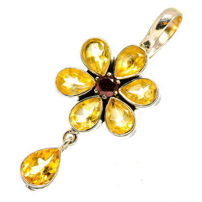 Citrine Pendants handcrafted by Ana Silver Co - PD10098