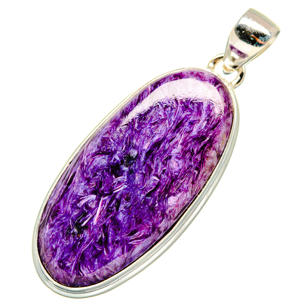 Charoite Pendants handcrafted by Ana Silver Co - PD10122