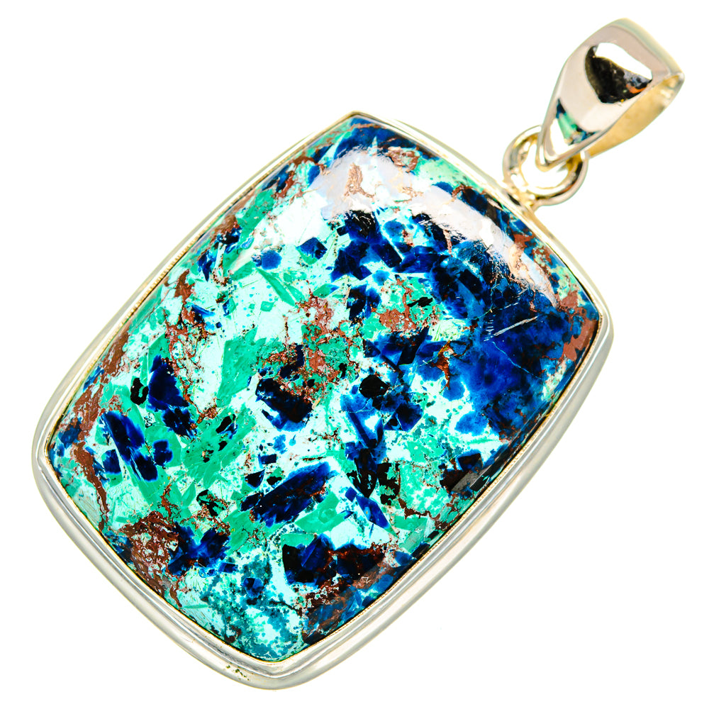 Shattuckite Pendants handcrafted by Ana Silver Co - PD10127