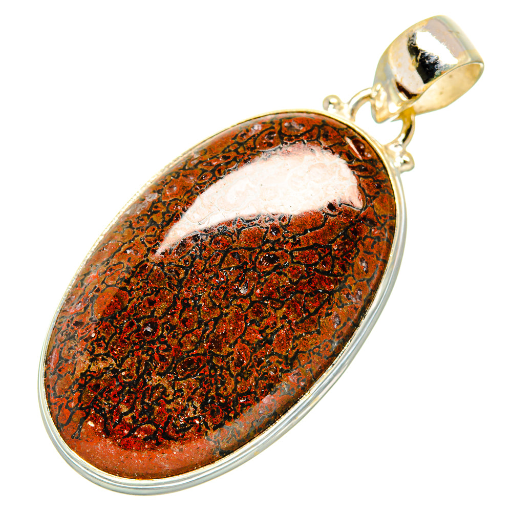 Dinosaur Bone Pendants handcrafted by Ana Silver Co - PD10132