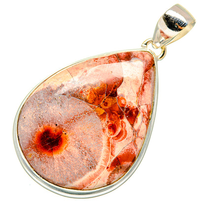 Poppy Jasper Pendants handcrafted by Ana Silver Co - PD10137