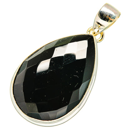 Black Onyx Pendants handcrafted by Ana Silver Co - PD10139