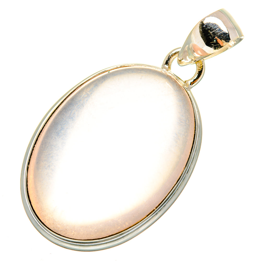 Rose Quartz Pendants handcrafted by Ana Silver Co - PD10140