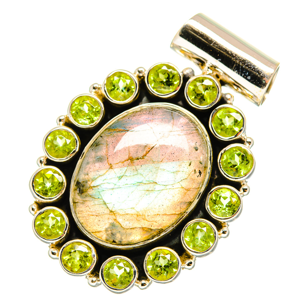 Labradorite Pendants handcrafted by Ana Silver Co - PD10146