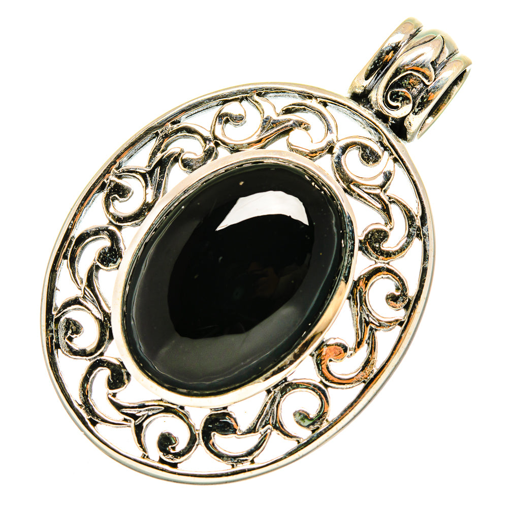 Black Onyx Pendants handcrafted by Ana Silver Co - PD10149