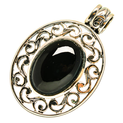 Black Onyx Pendants handcrafted by Ana Silver Co - PD10149