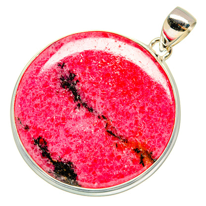 Rhodonite Pendants handcrafted by Ana Silver Co - PD10156