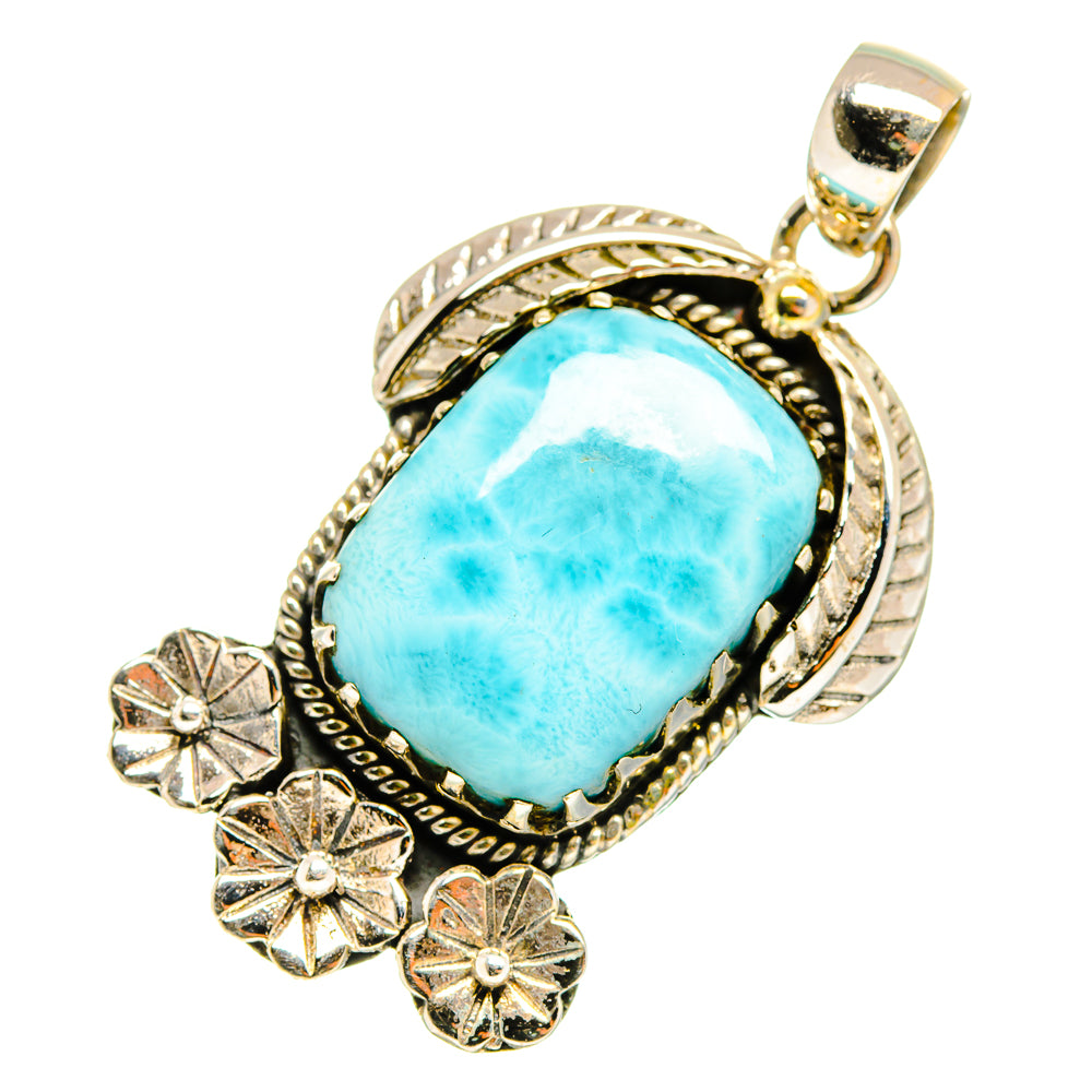 Larimar Pendants handcrafted by Ana Silver Co - PD10160