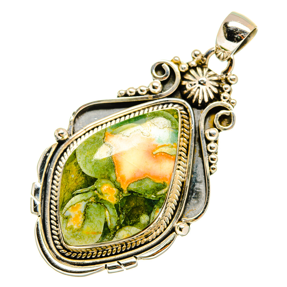 Rainforest Opal Pendants handcrafted by Ana Silver Co - PD10166