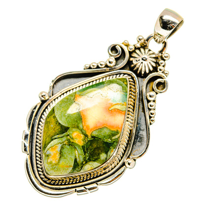 Rainforest Opal Pendants handcrafted by Ana Silver Co - PD10166