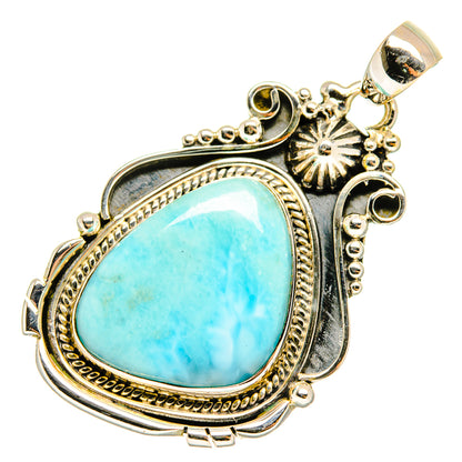 Larimar Pendants handcrafted by Ana Silver Co - PD10170