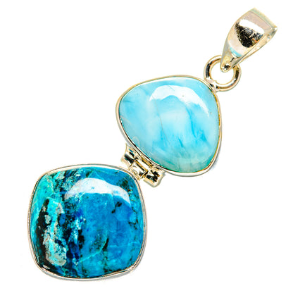 Shattuckite Pendants handcrafted by Ana Silver Co - PD10182