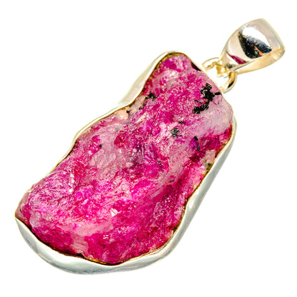 Ruby Fuchsite Pendants handcrafted by Ana Silver Co - PD10189