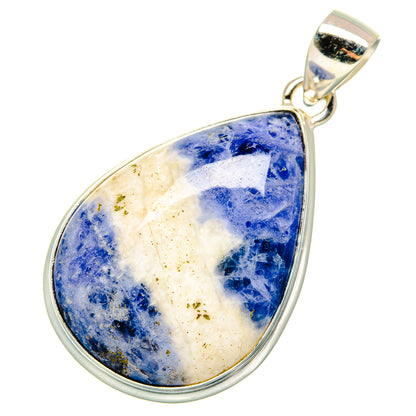 Sodalite Pendants handcrafted by Ana Silver Co - PD10199