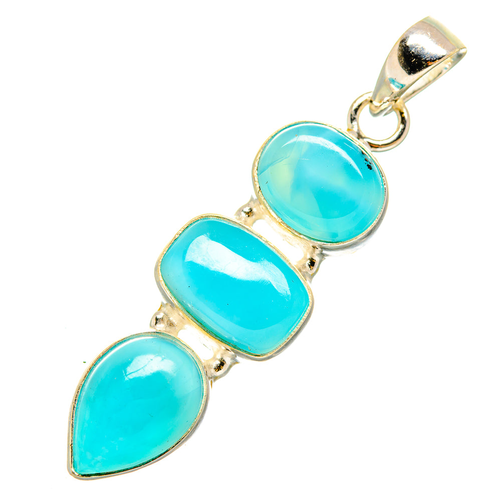 Larimar Pendants handcrafted by Ana Silver Co - PD10229