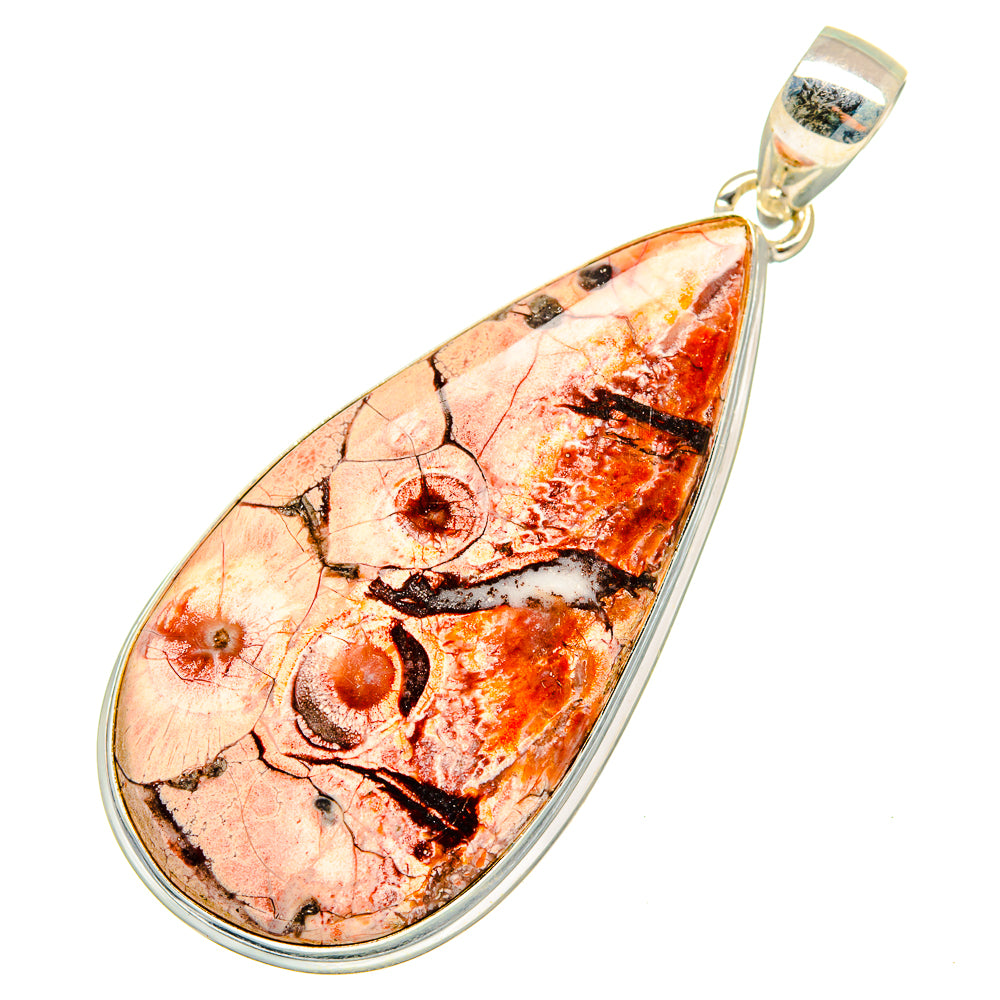 Poppy Jasper Pendants handcrafted by Ana Silver Co - PD10244
